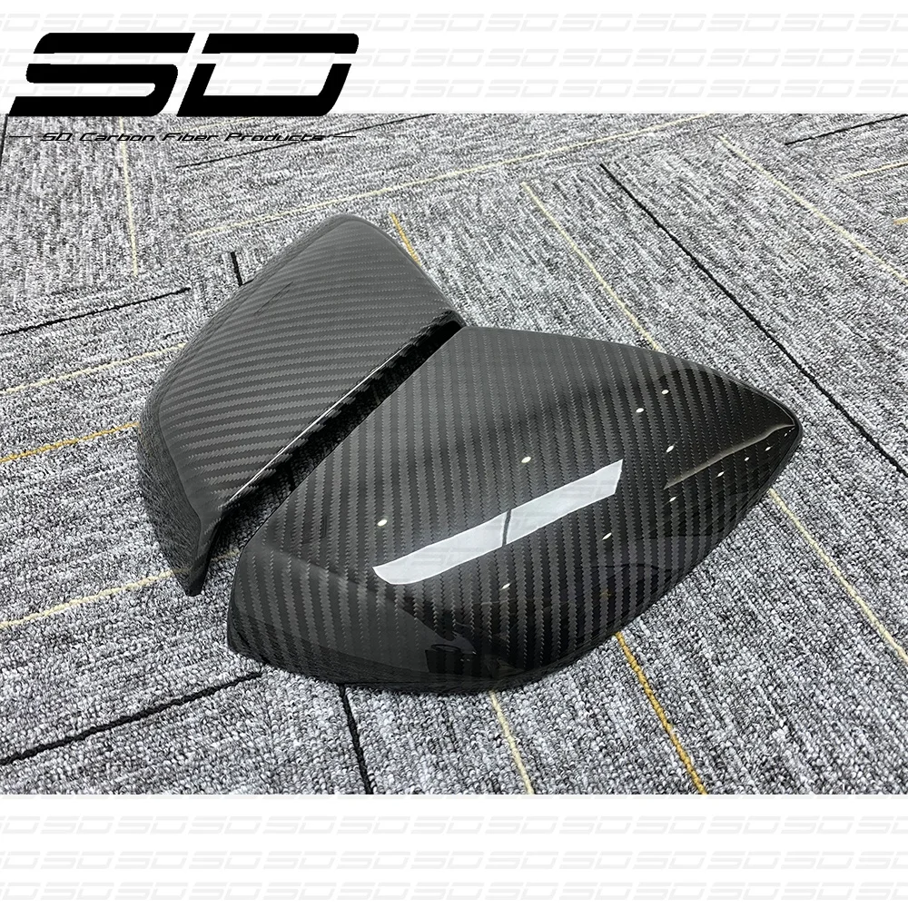 N Style Dry Carbon Fiber Mirror cover For Hu ra can  LP580/LP610 EVO