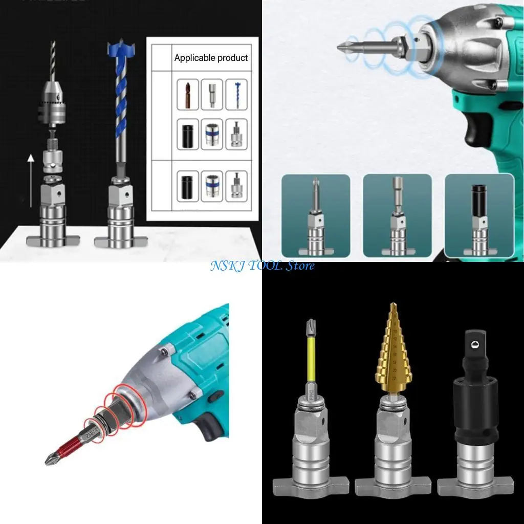 L8RC MultiPurpose Power Tool Converters Electric Wrench Adapter Stability