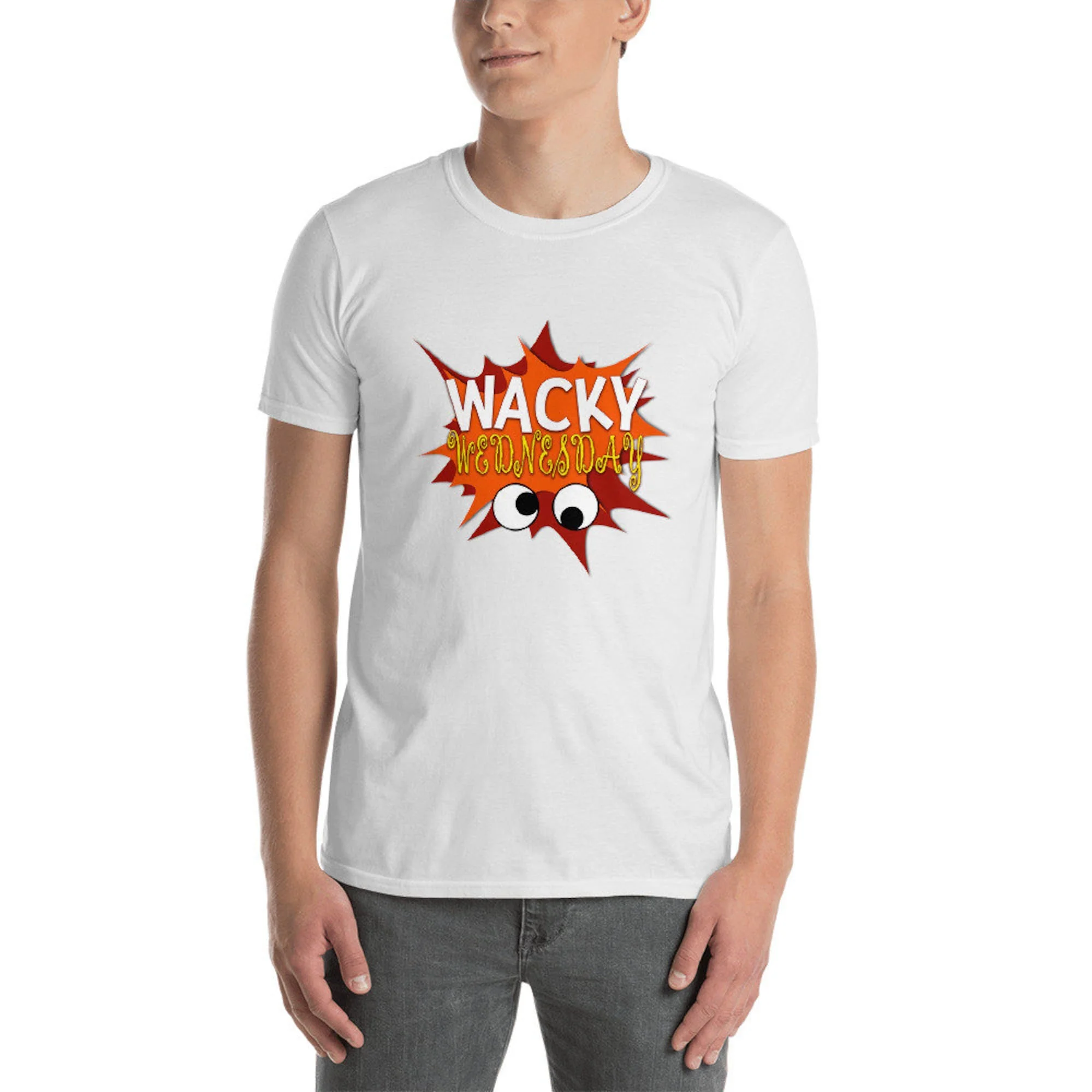 Camisa do Wacky's Googly Eyes, Friday, Silly