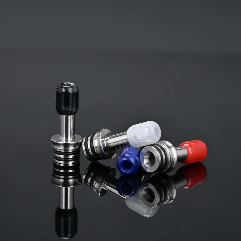 طرف WolfCoolVape الحصري 510 بالتنقيط: طرف MTL Vape للرذاذ RDA/RTA/RDTA - نمط مخصص