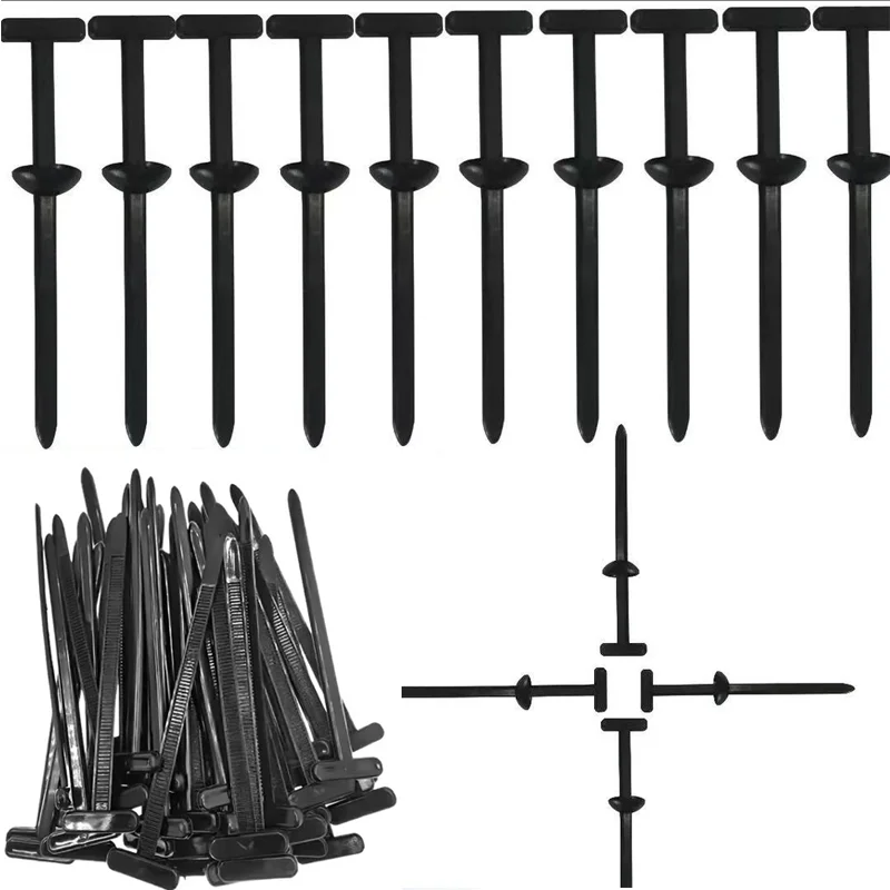 

Multi Purpose Nylon Cable Tie Buckle Universal Plastic Strap Clamp Tools Accessories for Home Office Workshop and Outdoor Use