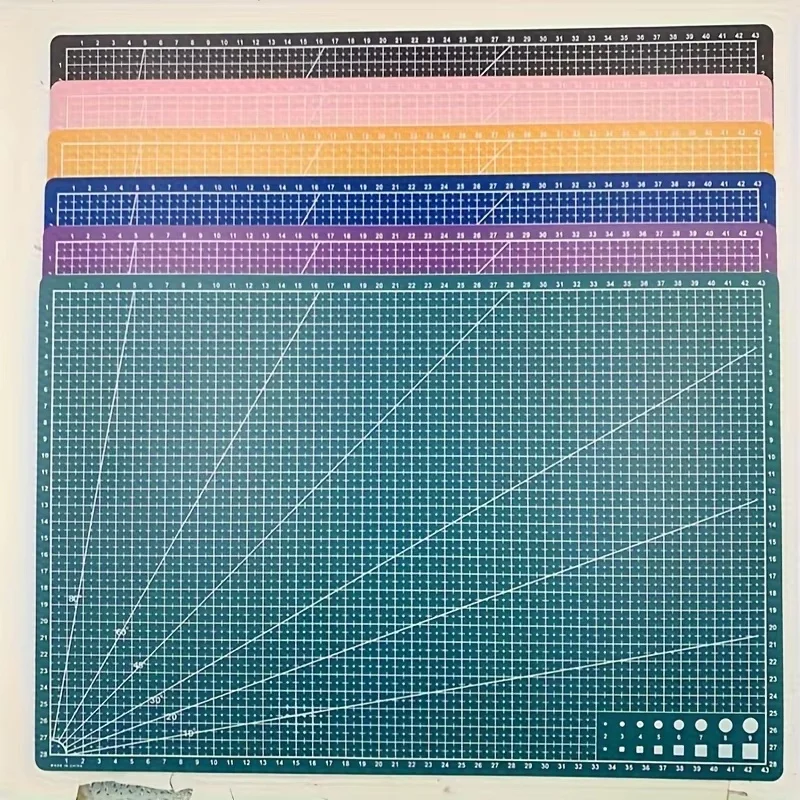 Self Healing Cutting Mat A3 A4 A5 PVC Craft Cutting Pad For Leather Sewing Patchwork Engraving Student DIY Workbench Tool Set
