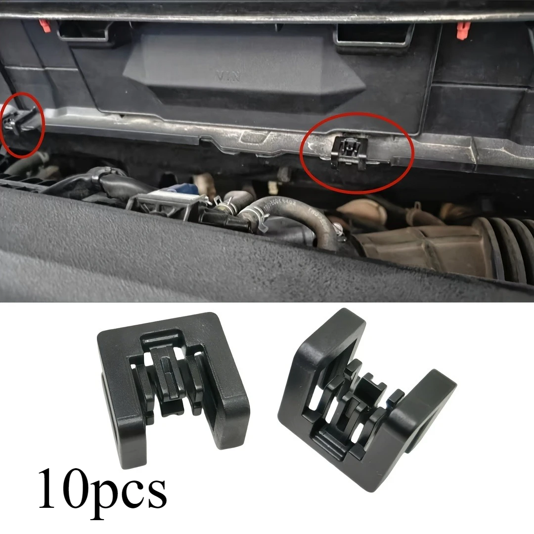 10pcs Car Windscreen Trim Clips Automotive Trim Panel Fasteners Body Trim Clips Aerodynamic Car Fasteners Car Trim Accessories