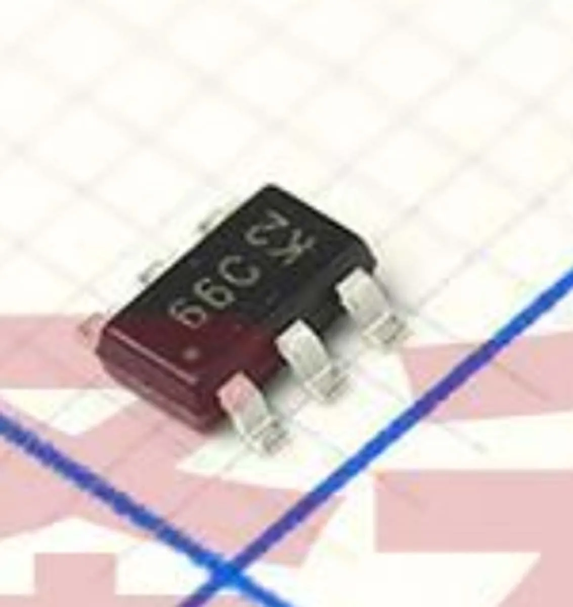 10-100PCS. Original-MOSFET array-N-and-Pchannel -30V-3.4A-2.8A-840mW surface mount type - TSOT-23-6: DMG6602SVT-7.Marking:66C