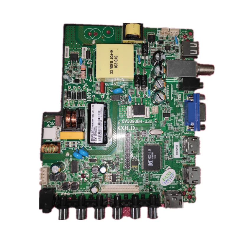 CV3393BH-U32 scheda madre TV tre in uno 54 -- 65v 400ma 1366 x768 risoluzione per TV coreana