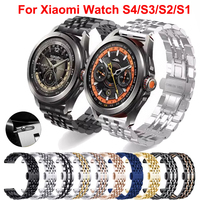 Stainless Steel Strap For Xiaomi Watch S4 Sport Watchband Metal Bracelet For Xiaomi Watch 2Pro S3 S2 S1Pro Active Mi Color2 Band