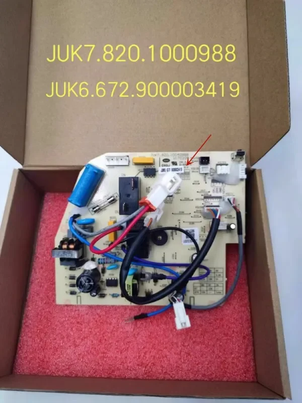

Новая материнская плата внутреннего блока кондиционера Changhong JUK6.672. 900003419 JUK7.820. 10040988