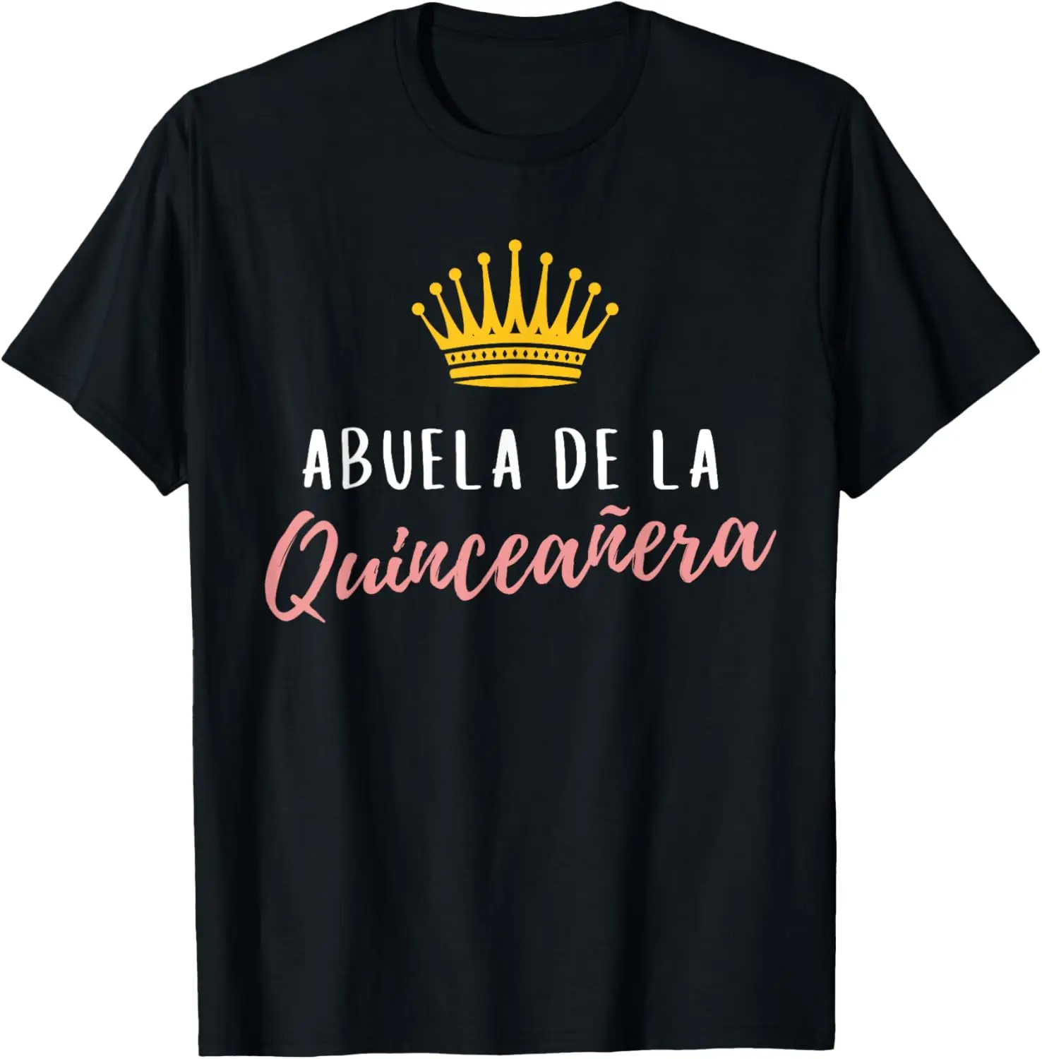 

Quinceanera Abuela Grandma Her Rose 15, одинаковая футболка Quince Party