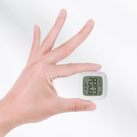 Mini LCD Digital Thermometer Humidity Meter SensHygrometer Indoor Room Temperature  Humidity Meter Sensor Meter Home Thermometer