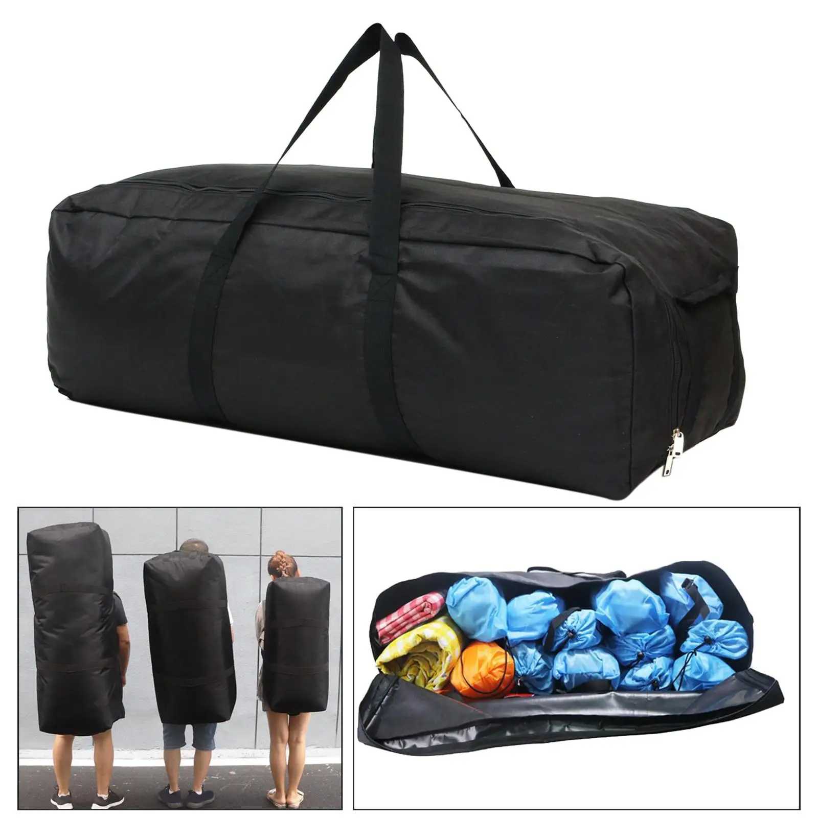 Waterproof Large Sports Gym Duffle Bag Outdoor Travel Luggage Handbag