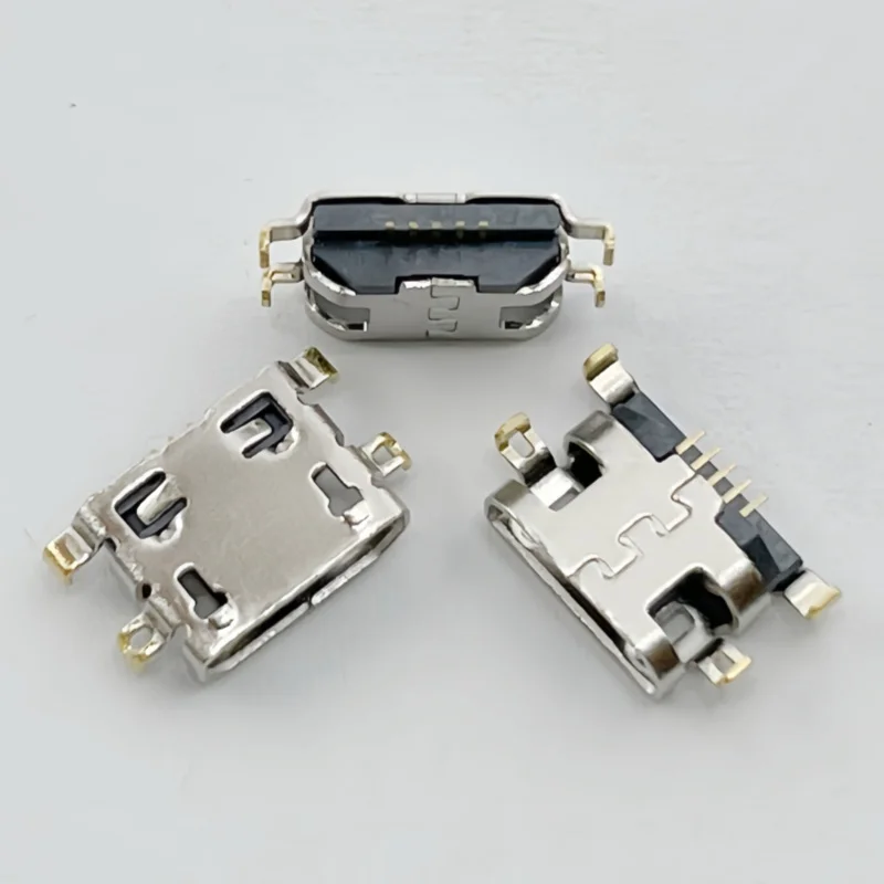 10-100pcs Micro USB 5pin Charger Port Connector Plug New for Moto E6S XT2053 Lenovo A360T K6 A320T A5860 XL5 LA5K6 ZP1000