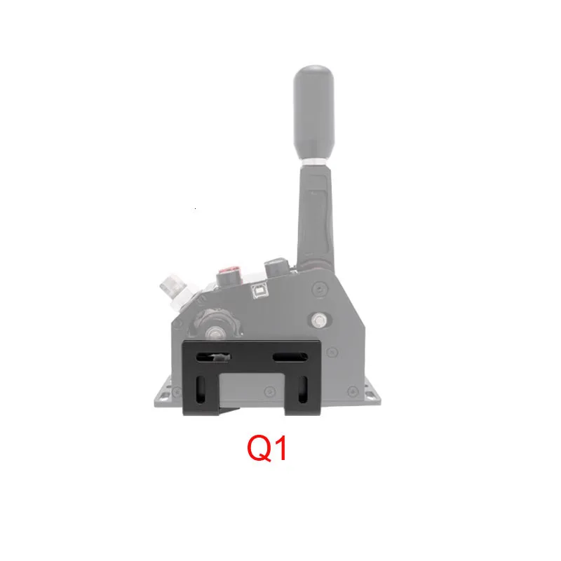 For Sim Racing Sequential Shift Handbrake Bracket, Simagic P-LOK Multifunctional L-Shaped Fixing Mount for Racing Rig