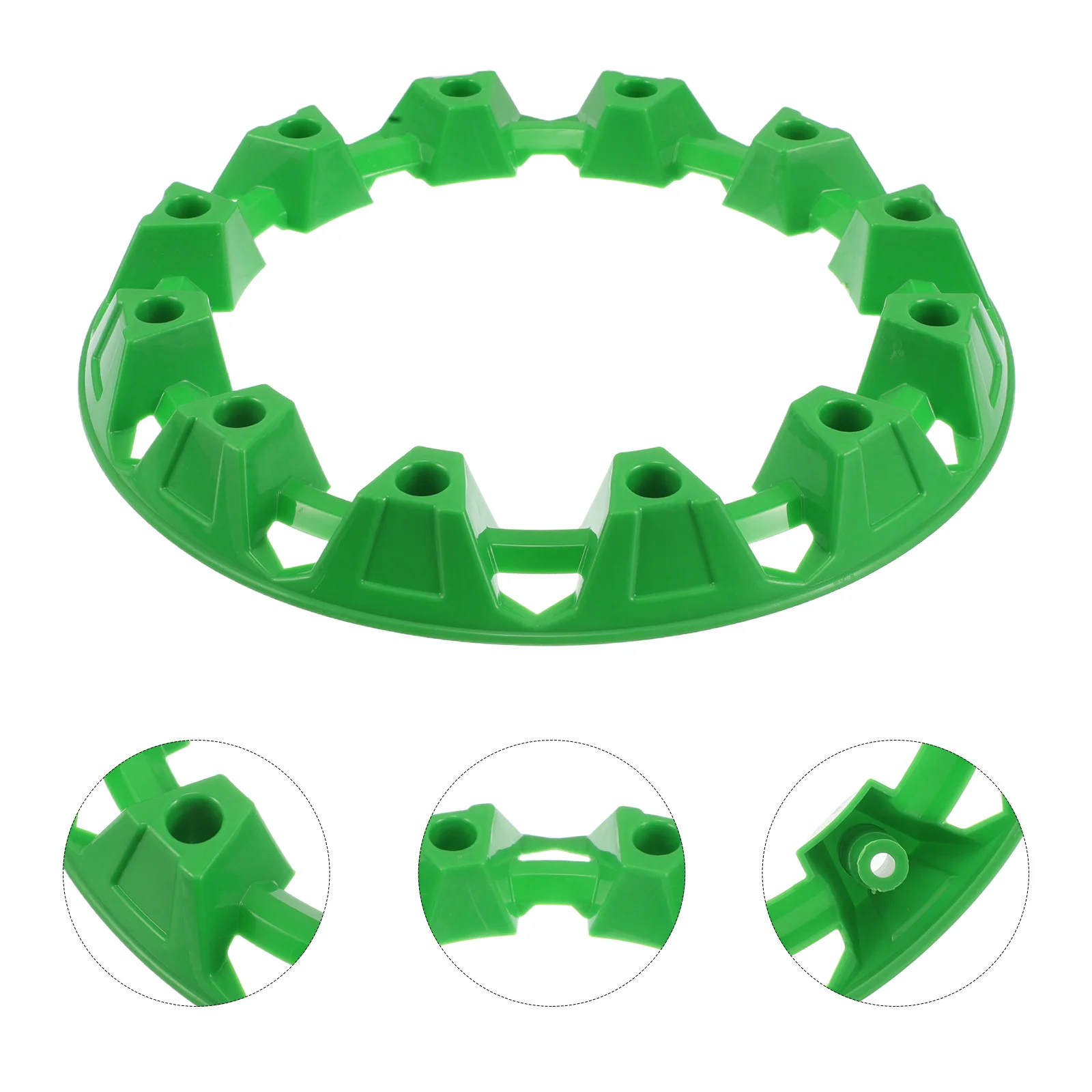 

10 Inch ATV Wheel Hub Cover Stylish Plastic Decoration Waterproof Durable Car Wheel Enhancement Accessories