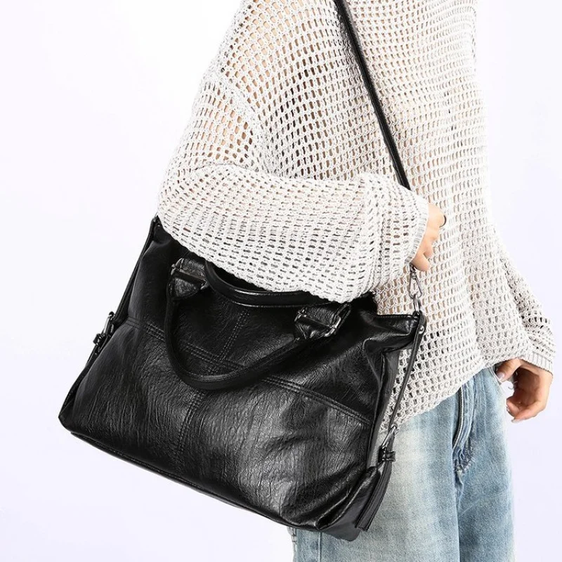 2025 nova marca de luxo high-end senhoras bolsa ombro couro famoso designer paris elegante estilo casual moda ​