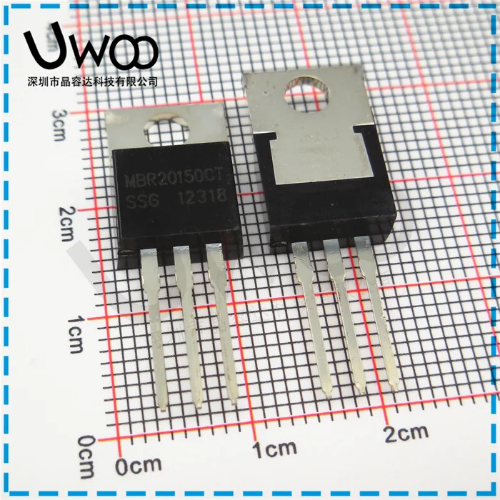 MBR20150CT B20150G 20A 100% V TO-220F MBR20150 MBR20150CTF-E1 Original