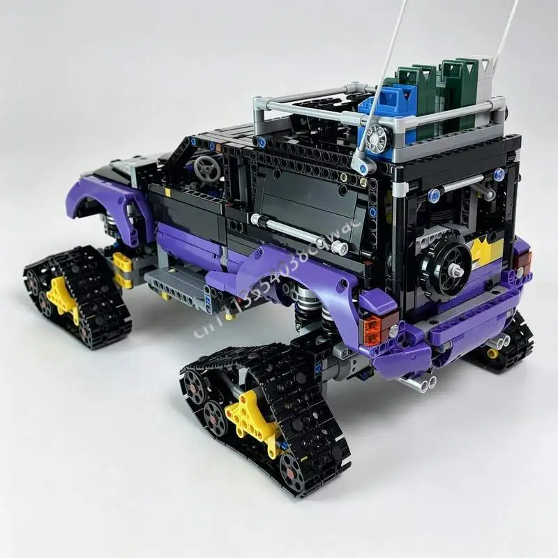 2644PCS Extreme Adventure Off-Road Vehicle MOC Custom Puzzle Motorized RC Model Technical DIY Assembly Creative Building Blocks