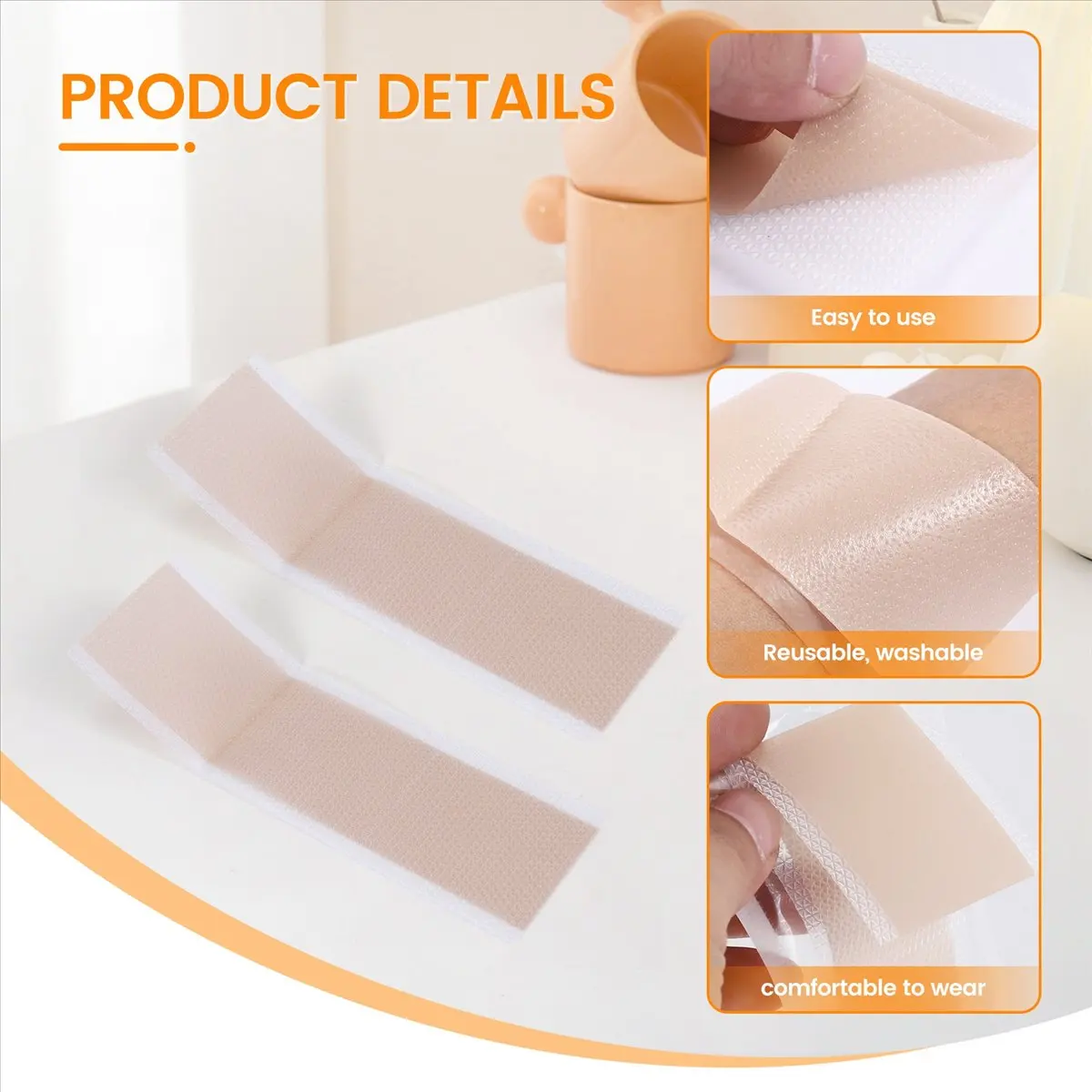 [BLACKFRIDAY]3PC Efficient Surgery Removal Silicone Gel Sheet Therapy Patch for Acne Trauma Burn Skin Repair Treatment
