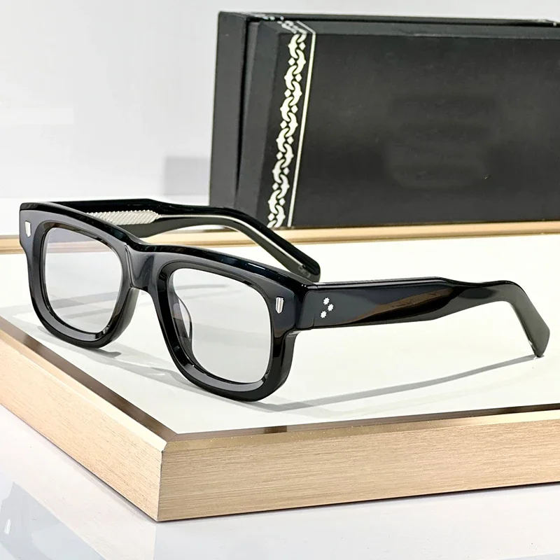 

2025 CGSN1402 Square Acetate Green Sunglasses for Men and Women High Quality Brand Designer Classical UV400 Eyeglasses with Case