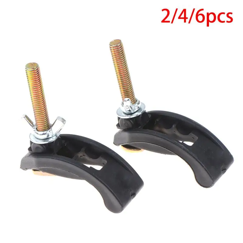 CNC Router Clamp Fixture, 2/4/6Sets Arcuate Press Plate for Milling Carving Engraving Machine T-Slot Working Table - Precision T