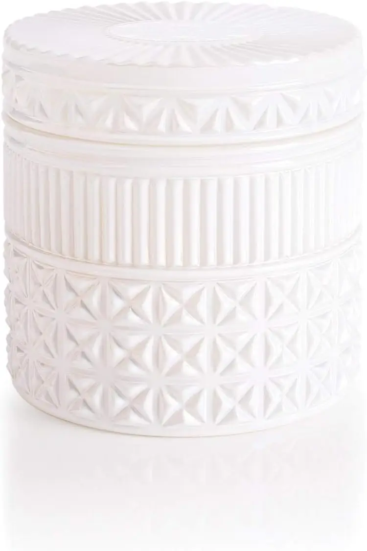 

Gilded Muse Faceted Decorative Candle - Scented Candles with Sugared Citrus & Tropical Fruits - Long