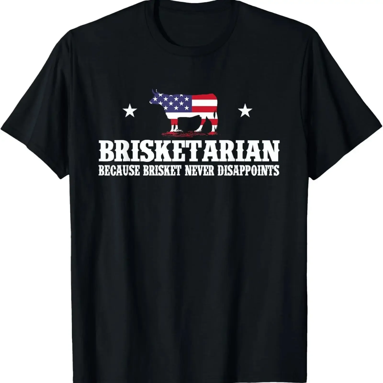 Brisketarian Because Brisket Never Disappoints BBQ Lover T Shirt vintage Washed Breathable Top For Everyday Wear Versatile