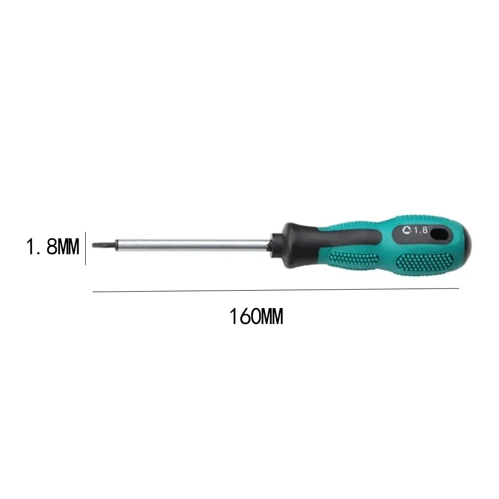 Triangle Screwdriver Set Precision Repair Tool Ergonomic Design Chromium Vanadium Alloy Steel (1 8/2 0/2 3/3 0mm)