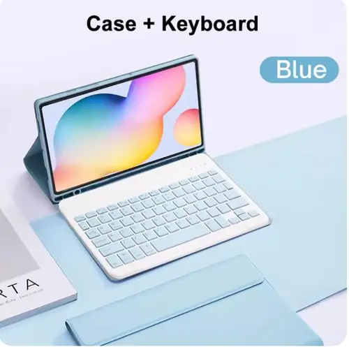 Imagen 2 del producto Funda de teclado para IPad Air 5ta generación 10,9 pulgadas 2022, Funda de teclado desmontable para IPad Air 4ta generación 10,9 pulgadas 2020 Funda