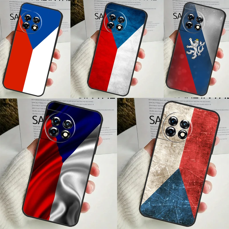 Czech Republic Czech Flag Case For OnePlus 12R 12 11 9 10 Pro 10R 10T OnePlus Nord 3 2T N10 N20 CE 2 Lite CE4 Cover