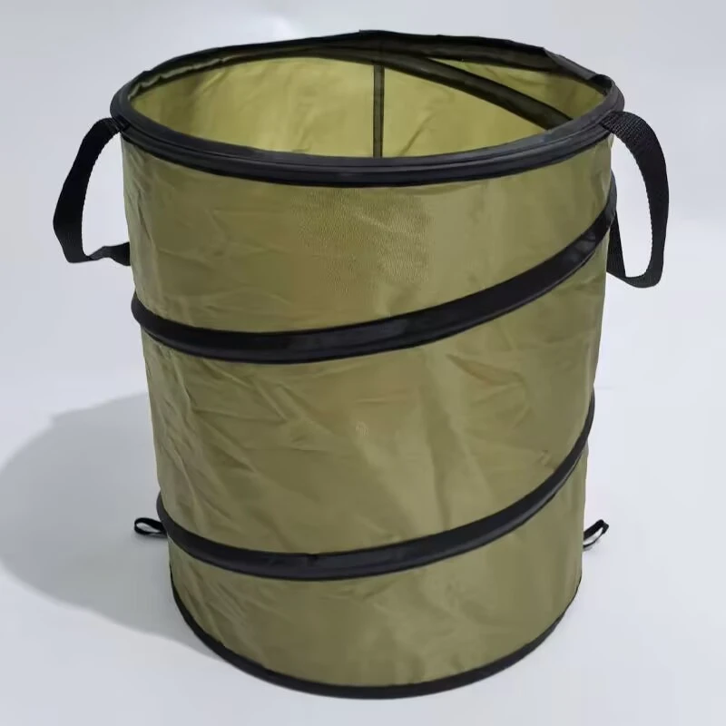 

Camping Folding Outdoor Portable Trash Can Camping Trash Can Gardening Garden Garbage Bag Garden Leaf Family Bathroom Toy Basket