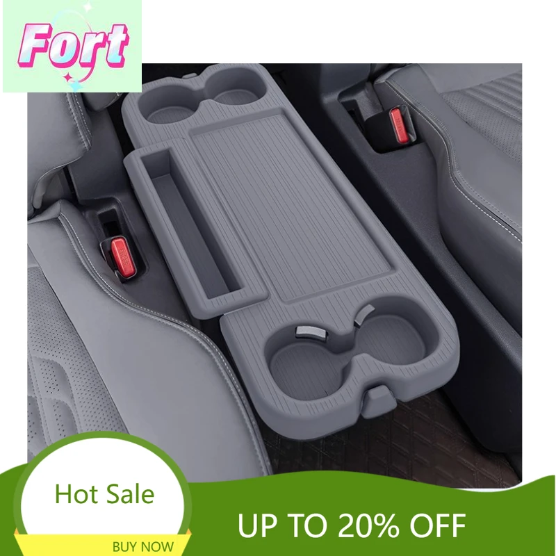 New For Toyota Sienna/Granvia 2021-2024 Center Console Protector - Silicone Organizer Mat & Middle Row Table Pad (Tool-Free)​