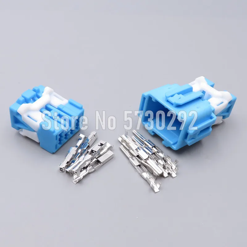 

6P 6098-1373 6098-1377 Automotive Light Power Socket Auto Lamp Wiring Harness Plug Connector For Honda