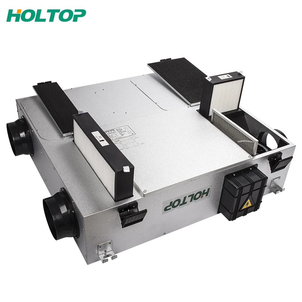 

Заводская Прямая поставка, блок для обработки свежего воздуха, теплообменная система вентиляции с HEPA-фильтром