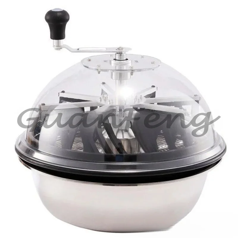 Hydroponic Leaf Bowl Trimmer 16 Inch Twisted Spin Cut Bud Grass Leaf Trimmer Machine
