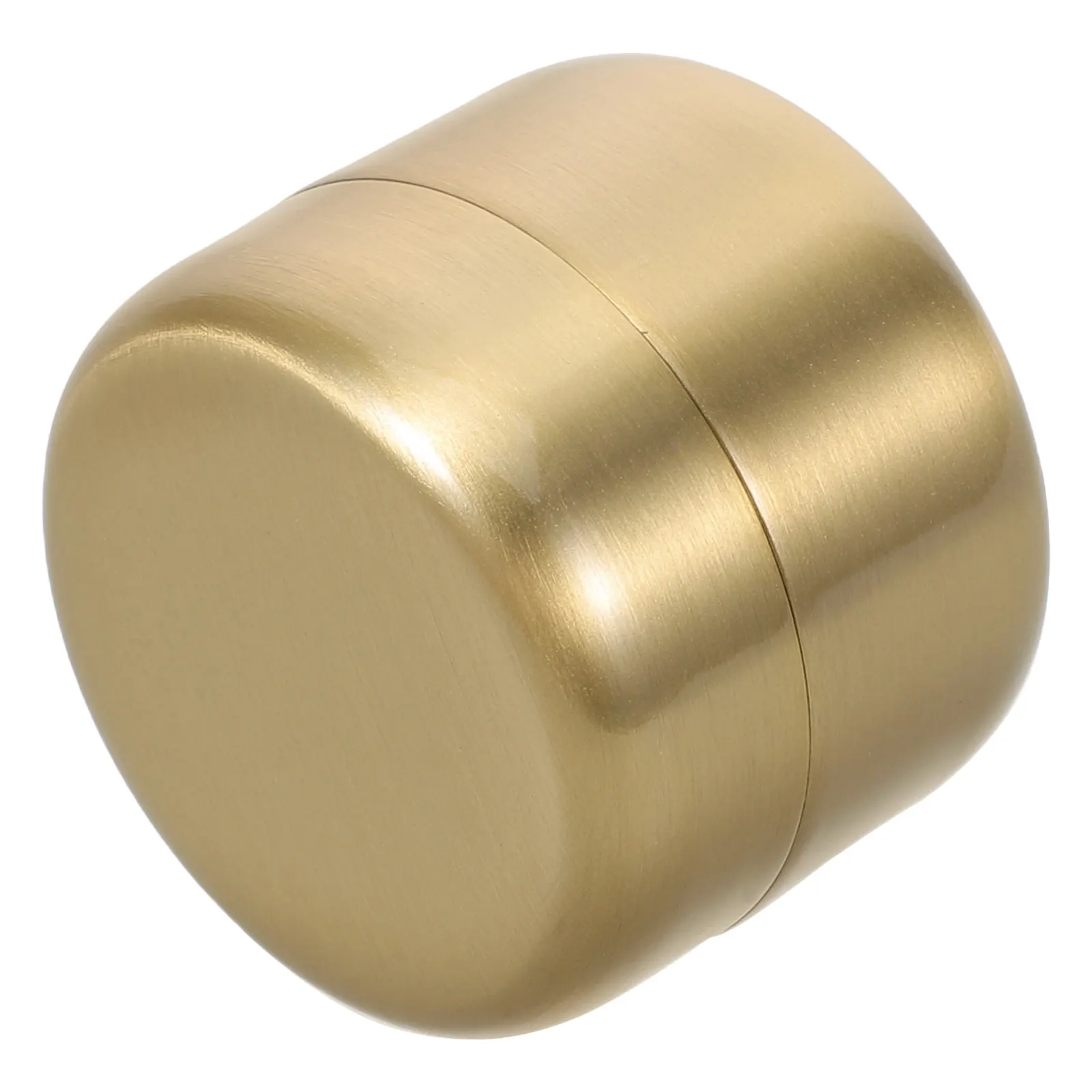 Stainless Steel Waterproof Pill Case Compact Round Metal Medicine Storage Box Travel Pocket Airtight Medicine Organizer