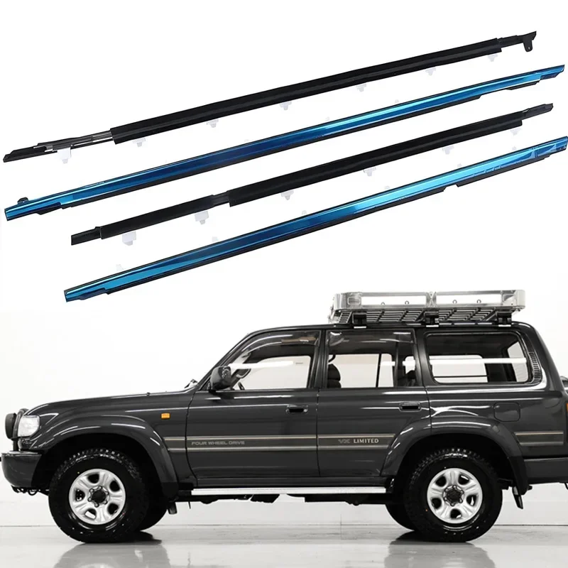 Front Glass Auto Belt Car Door Window Weather Strip Rubber Seal Molding Weatherstrip For Toyota Land Cruiser 80 Series 1991 1997