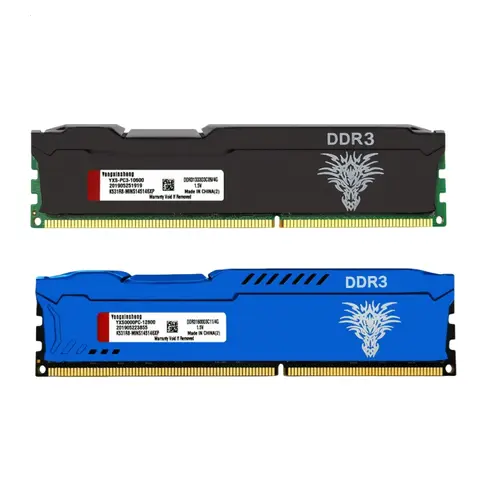 Yongxinsheng 4GB 8GB 1333 1600 MHz DDR3 RAM mémoire de bureau DIMM NON ECC 1.5V RAM mémoire rams