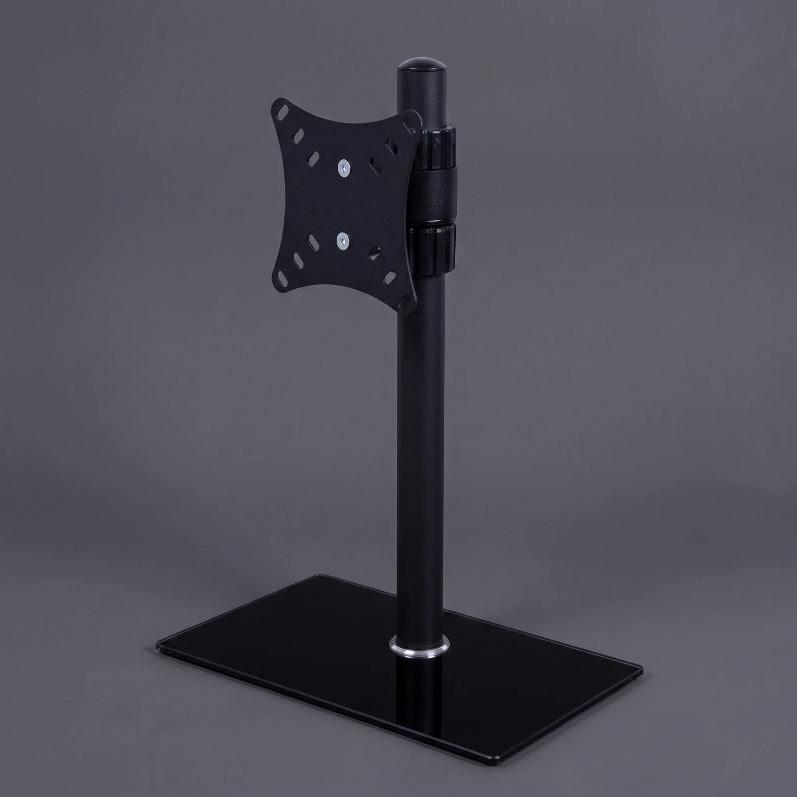 Desktop Monitor Stand Height Adjustable Monitor Stand with VESA Plate Extendable Rotatable for Home Office, Study Desk
