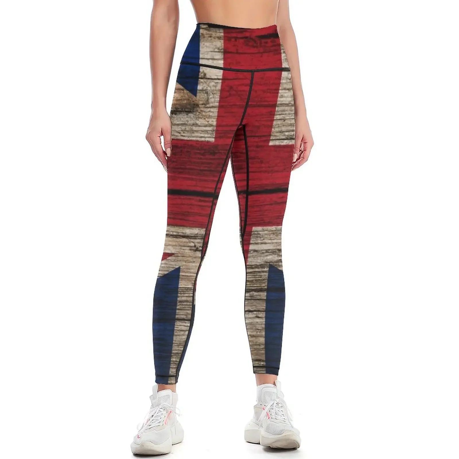 

Union Jack Leggings Golf wear Sports pants for legings for fitness sports for Womens Leggings