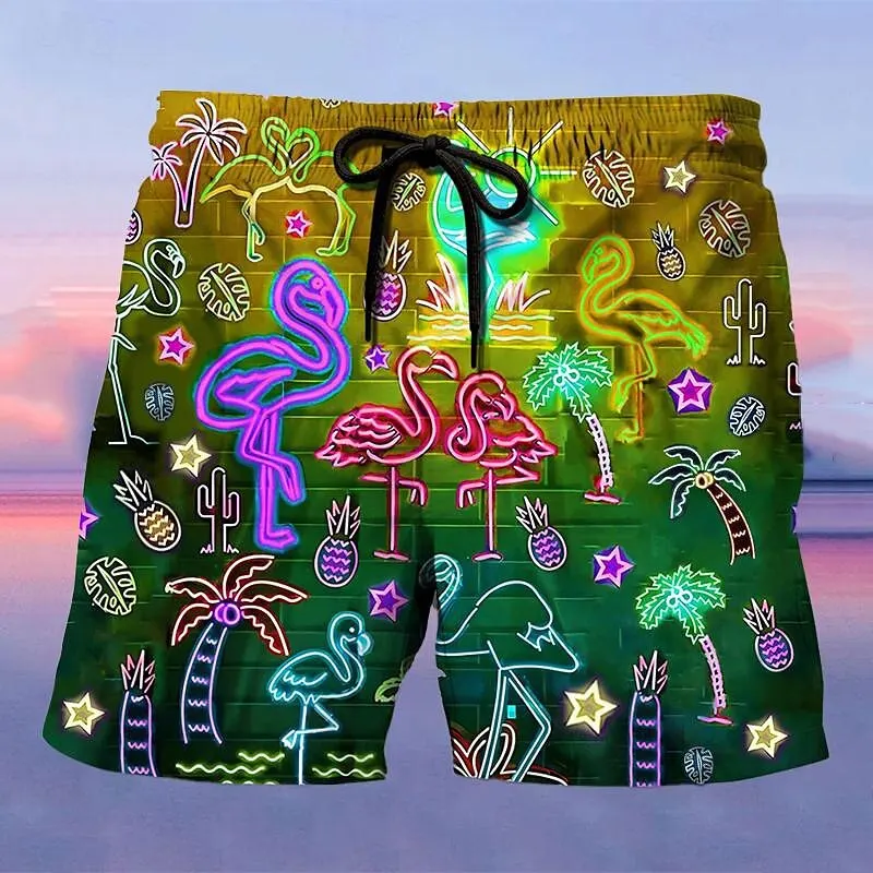 Pantalones cortos con estampado 3D de tortuga marina y pez, trajes de baño de verano para hombre, pantalones deportivos de gran tamaño para surfear en la playa, bañadores, ropa para chico