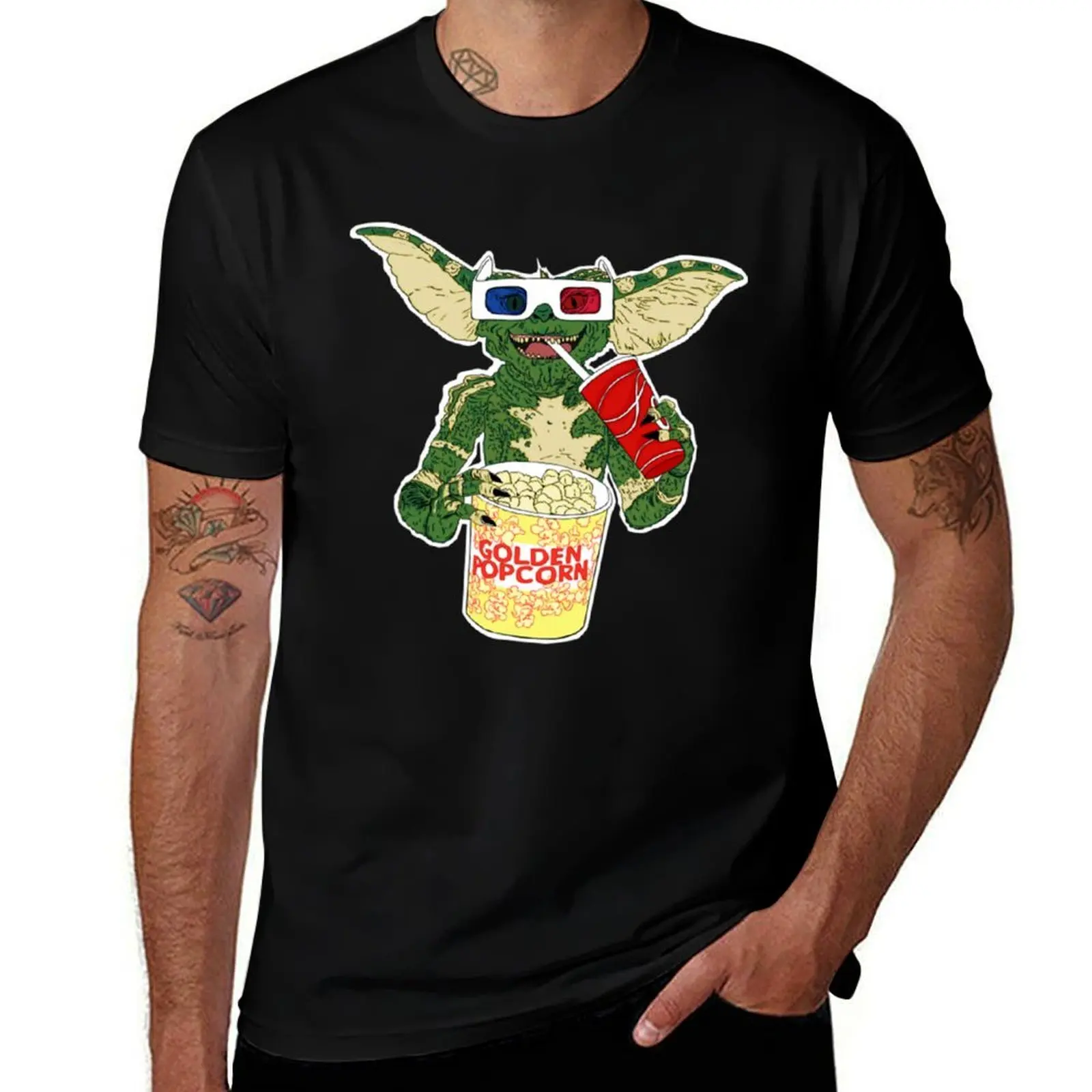 

Gremlins Popcorn Gremlin T-Shirt t shirt man luxury graphic t shirts for man T-Shirt