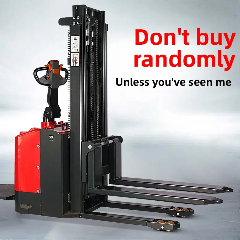 LMM electric lift forklift 1 ton hydraulic lift handling forklift 2 tons