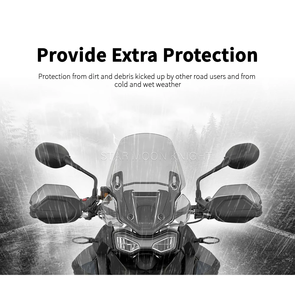 Cubierta protectora para manillar de motocicleta, protector de manos para Tiger 1200 Rally Pro GT Pro TIGER1200 GT 2022, extensiones