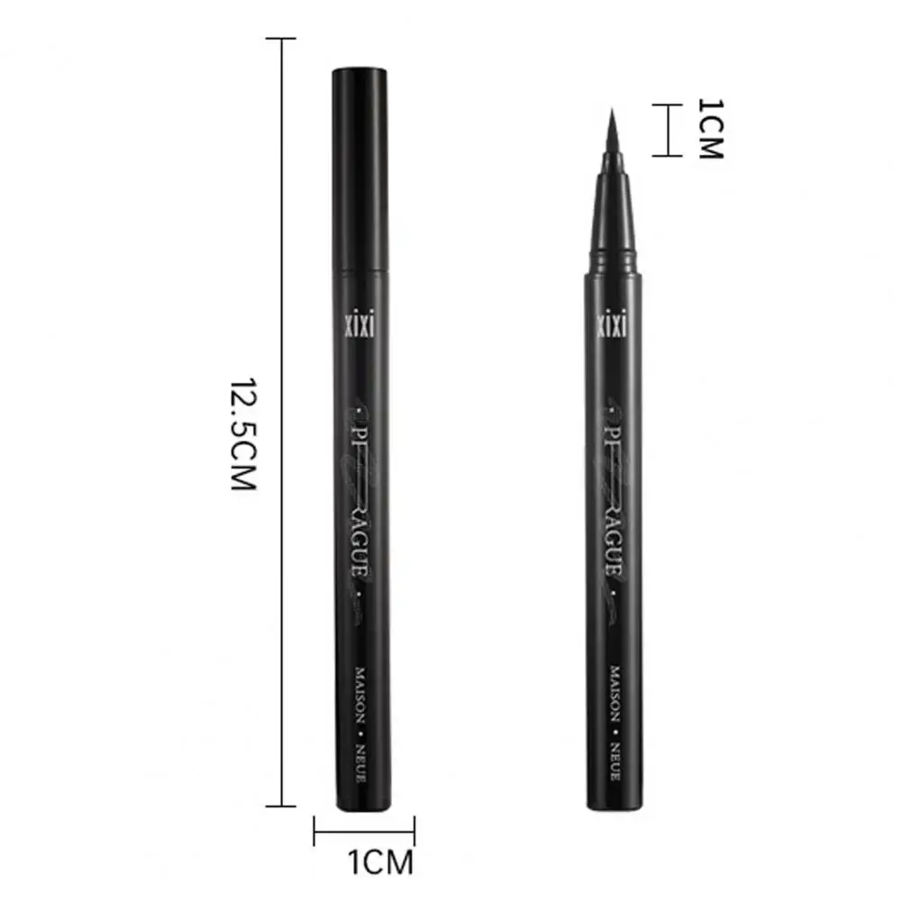 Waterproof Matte Eyeliner Pencil Makeup Long Lasting Quick-dry Smooth Anti Smudge Liquid Eyeliner Pen Women Big Eyes Cosmetics