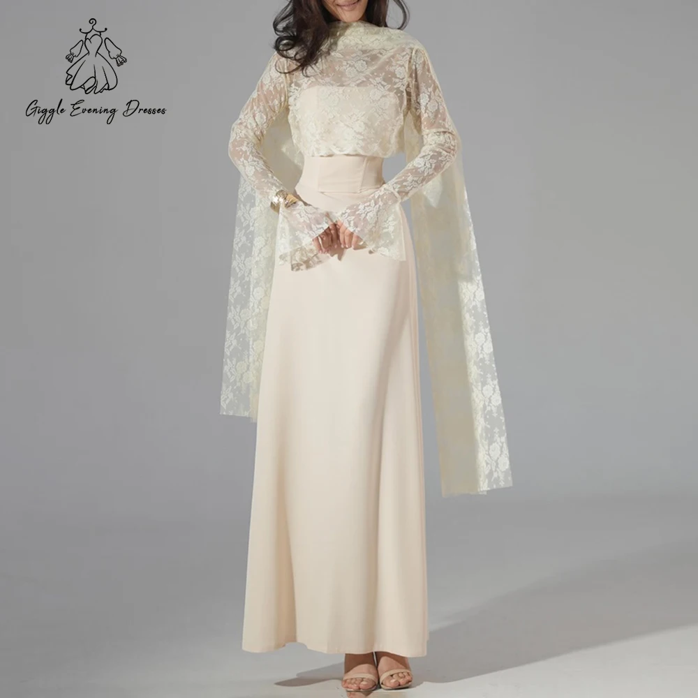 

Элегантное вечернее платье трапециевидной формы с длинными рукавами и овальным вырезом, нежные платья знаменитостей, модные темпераментные платья для выпускного вечера по индивидуальному заказу