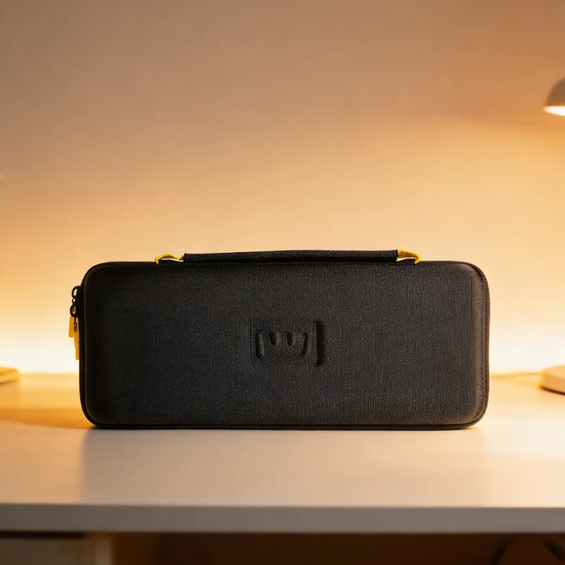 Wooting 60HE V2 Keyboard Bag Customized EVA Polyester Fiber Cloth Keyboard Storage Bag for Game Mechanical Keyboard Accessories