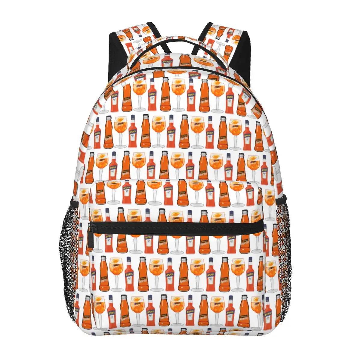 

Aperol Lov Student Backpack School Bag Hiking Travel Daypack for Boys Girls Fashion Bookbag Shoulder Bags