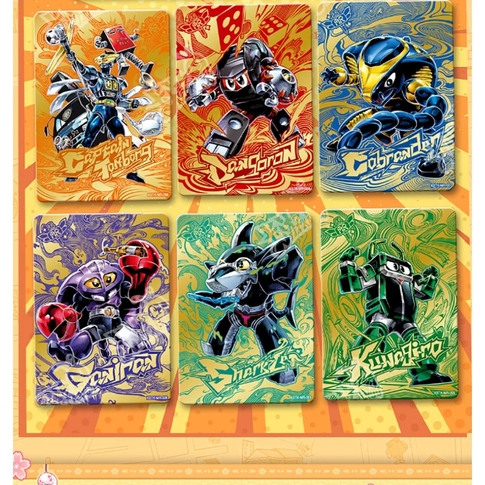 KAYOU حقيقية B-Robo Kabutack جمع بطاقات لمحبي Spacetime Adventure سلسلة أنيمي الحشرات روبوت متعة لطيف بطاقات اللعب الهدايا