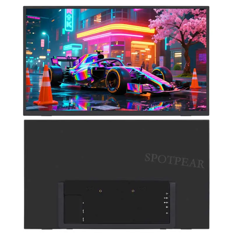 Raspberry Pi 18.5 inch Type C/HDMI/4K Display Screen 18.5inch Portable HDR Monitor 3840×2160 Computer PC Phone Xbox/PS4/Switch