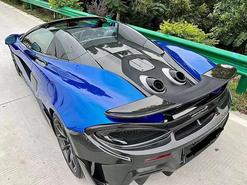 FOR McLaren 540c 570s modification and upgrading 600lt dry carbon fiber body kit front bar rear bar side skirt tail cover