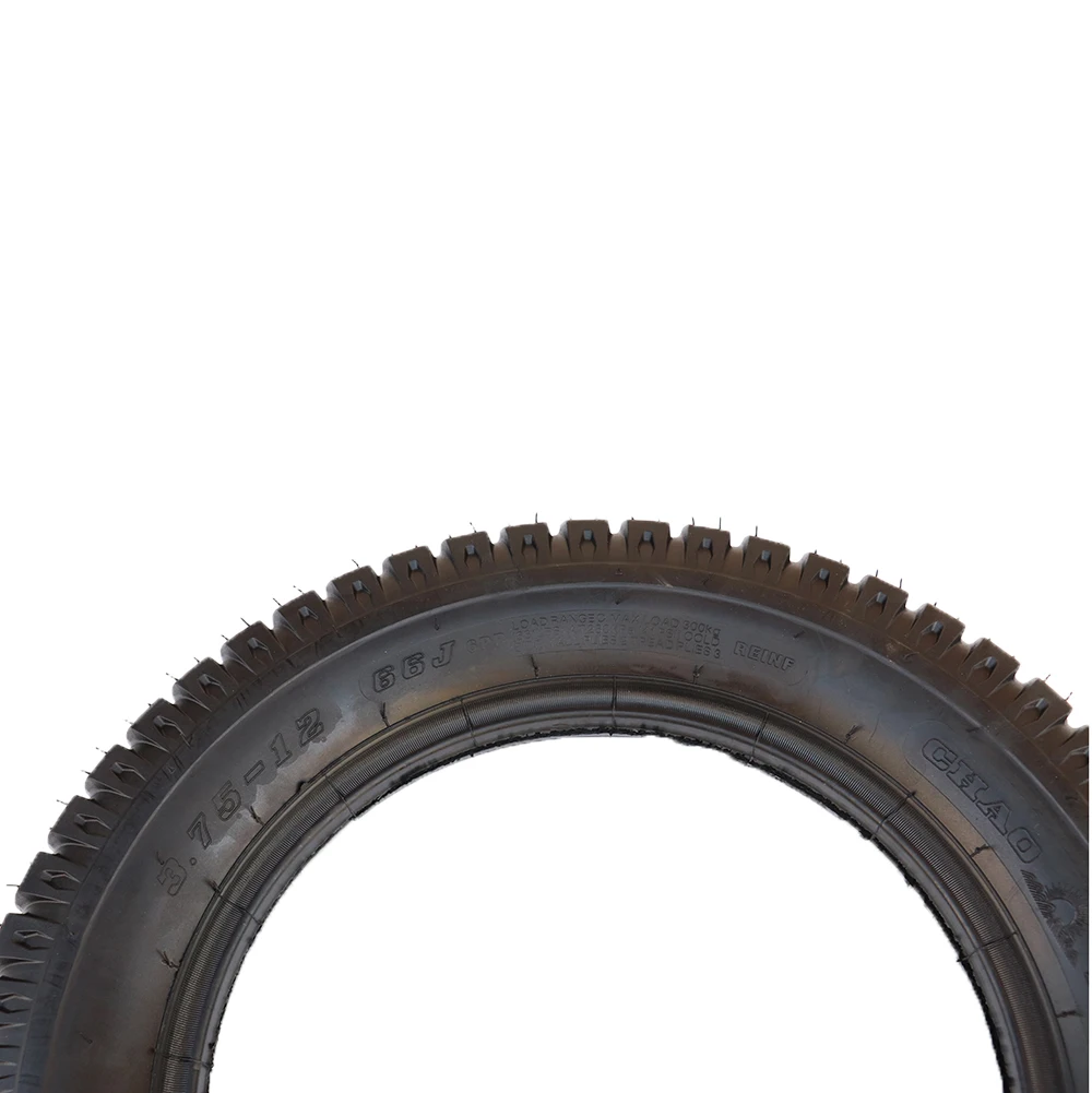 Motocross Tire Electric Tricycle Outer Tyre 3.75-12 66J High Wear Resistance Wheel Tire for Electric Scooter Wheelbarrow Bike